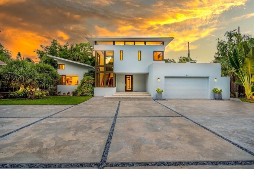 A true architectural gem, this custom-designed home, built by - Beach Home for sale in Sarasota, Florida on Beachhouse.com