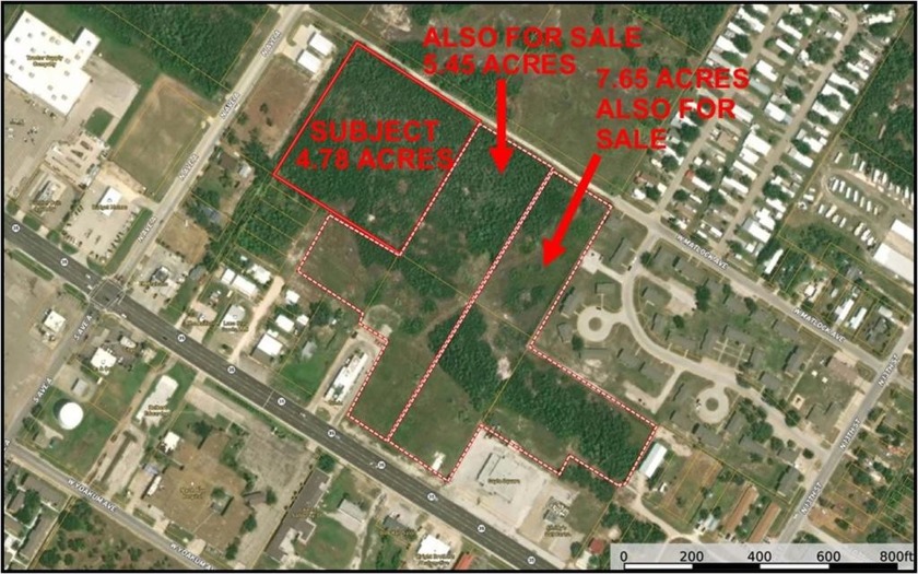 Rectangular tract in the path of growth, ready for development; - Beach Acreage for sale in Aransas Pass, Texas on Beachhouse.com