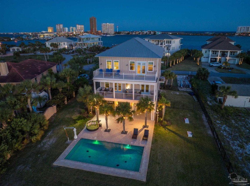 Experience waterfront luxury living in this magnificent coastal - Beach Home for sale in Pensacola Beach, Florida on Beachhouse.com