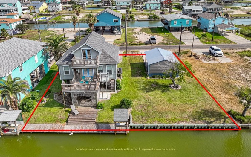 Turn-key canal front home on double lots (100x100) in Holiday - Beach Home for sale in Rockport, Texas on Beachhouse.com