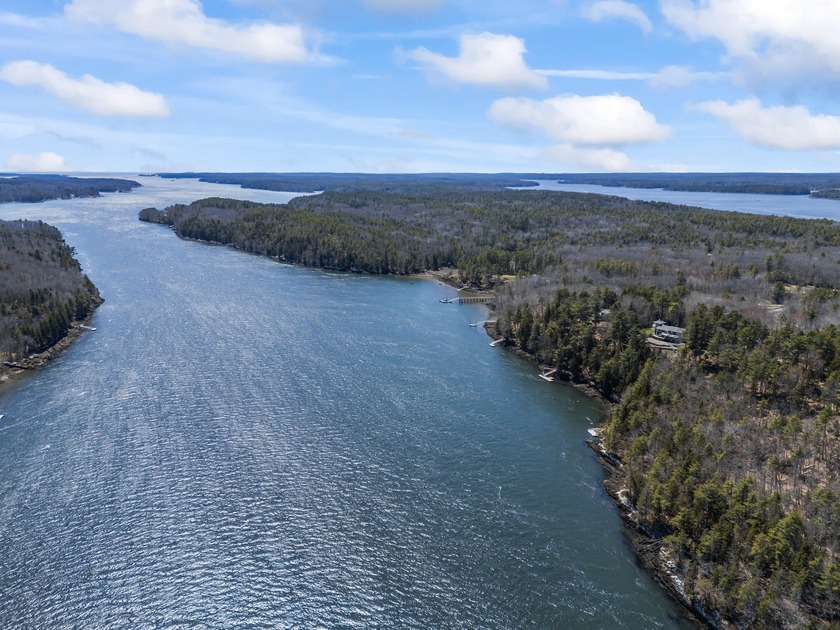 Remarkable Waterfront Estate Featuring Two Distinct Residences - Beach Acreage for sale in Westport Island, Maine on Beachhouse.com