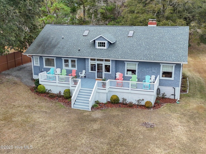 Located on the high bluffs of the Shallotte River with expansive - Beach Home for sale in Shallotte, North Carolina on Beachhouse.com