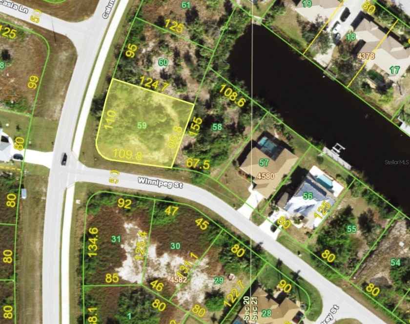 Oversized corner lot in the waterfront community of South Gulf - Beach Lot for sale in Port Charlotte, Florida on Beachhouse.com