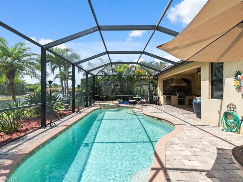 PEACEFUL, QUIET, GORGEOUS WATER VIEW home with FULL TPC Treviso - Beach Home for sale in Naples, Florida on Beachhouse.com