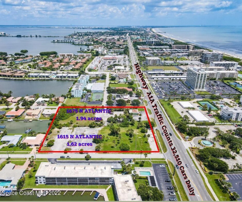 Located in Cocoa Beach on Highway A1A (about 375 +- feetof - Beach Lot for sale in Cocoa Beach, Florida on Beachhouse.com