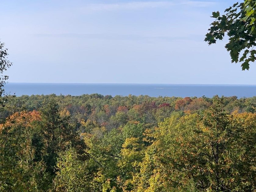 Build your house on a bluff with a westerly sunset view - Beach Lot for sale in Fish Creek, Wisconsin on Beachhouse.com