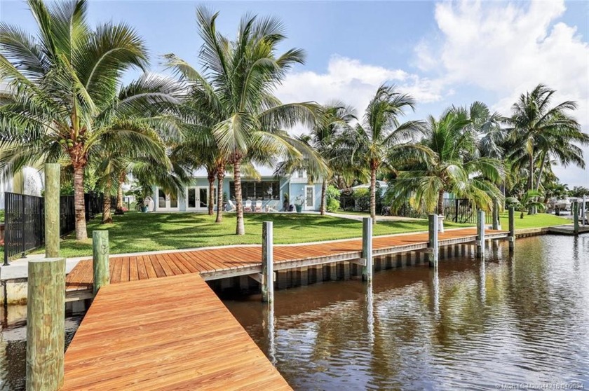 OCEAN! Beautifully updated gem of a home boasts a new 63ft - Beach Home for sale in Palm City, Florida on Beachhouse.com