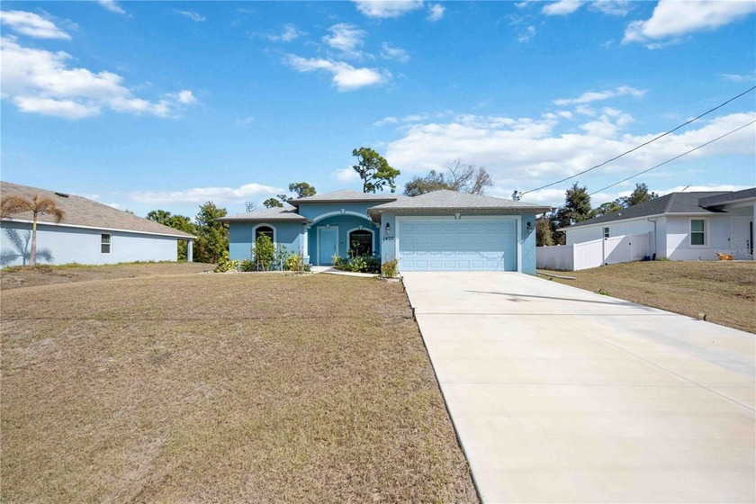 Welcome to this modern single-family home built in 2023 located - Beach Home for sale in North Port, Florida on Beachhouse.com