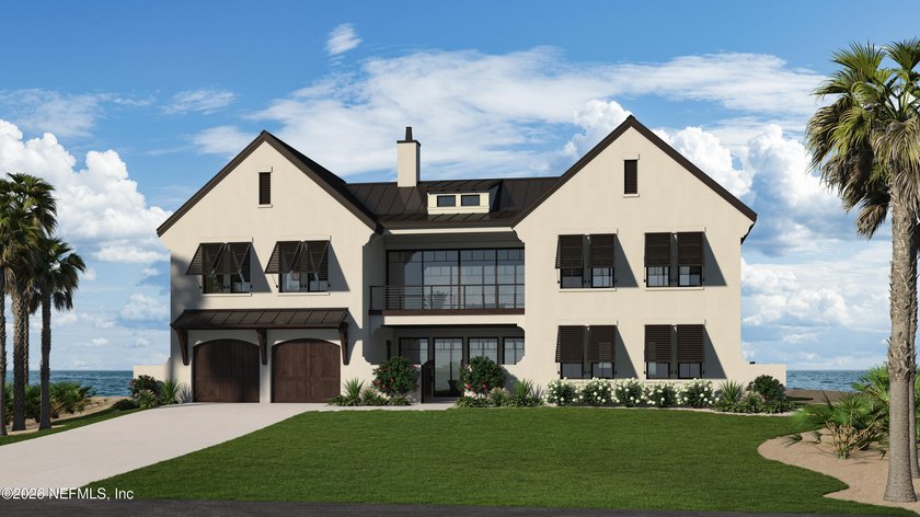 At sunrise, the sky begins to glow in soft shades of gold and - Beach Home for sale in Ponte Vedra Beach, Florida on Beachhouse.com