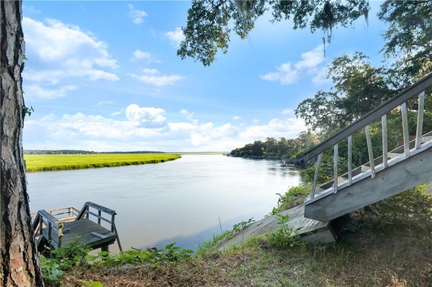 Northern Exposure views looking out over the Sapelo River are - Beach Home for sale in Townsend, Georgia on Beachhouse.com