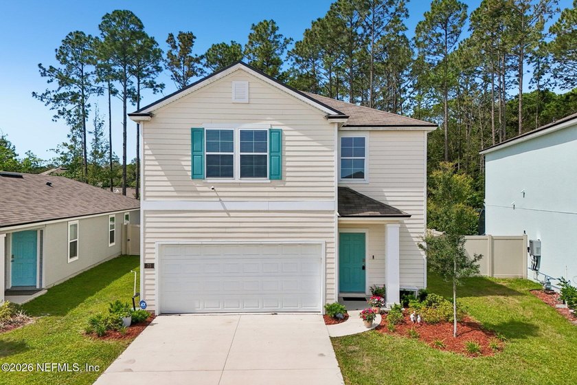 Nearly new two-story home on a cul-de-sac street in the Entrada - Beach Home for sale in St Augustine, Florida on Beachhouse.com