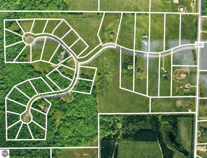 Build your dream home at Horseshoe Meadows, just west of - Beach Lot for sale in Petoskey, Michigan on Beachhouse.com