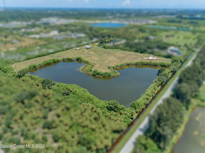 20 Acres Lakefront property, OWC holding paper.  Flexible Zoning - Beach Acreage for sale in Cocoa, Florida on Beachhouse.com