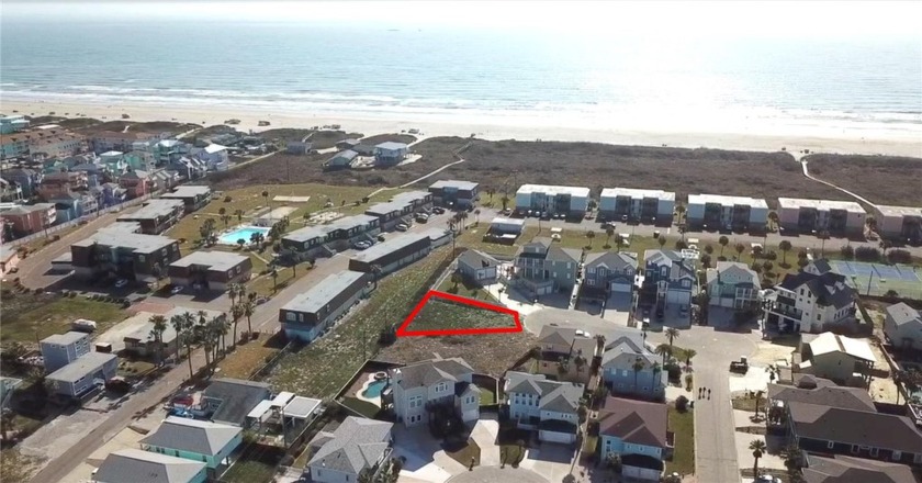 CHECKS ALL BOXES!! In town, cul-de-sac homesite with high X - Beach Lot for sale in Port Aransas, Texas on Beachhouse.com