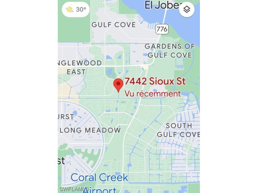 Nice canal lot with an eastern rear exposure to build your new - Beach Lot for sale in Port Charlotte, Florida on Beachhouse.com