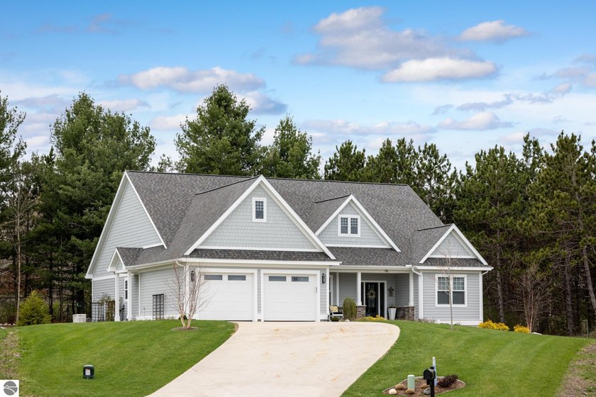 Absolutely stunning home at the base of Old Mission Peninsula in - Beach Home for sale in Traverse City, Michigan on Beachhouse.com