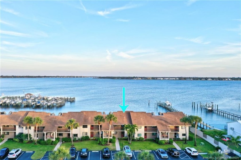 Offering one of the best wide water views in Martin County from - Beach Condo for sale in Jensen Beach, Florida on Beachhouse.com