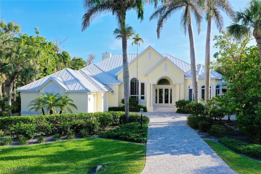 Enjoy elegant, one-level living with unobstructed panoramic - Beach Home for sale in Sanibel, Florida on Beachhouse.com
