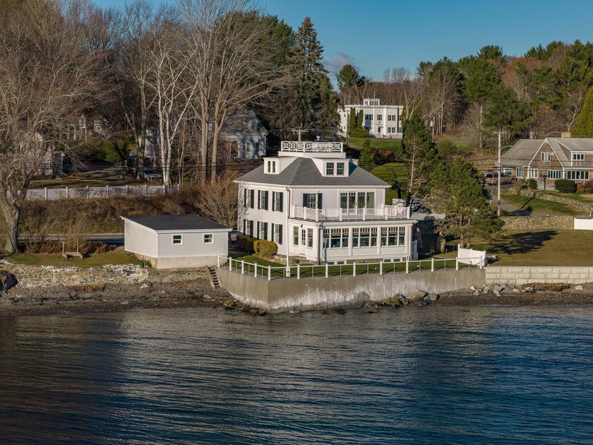 An Heirloom waterfront residence on Pepperrell Cove steeped in - Beach Home for sale in Kittery, Maine on Beachhouse.com