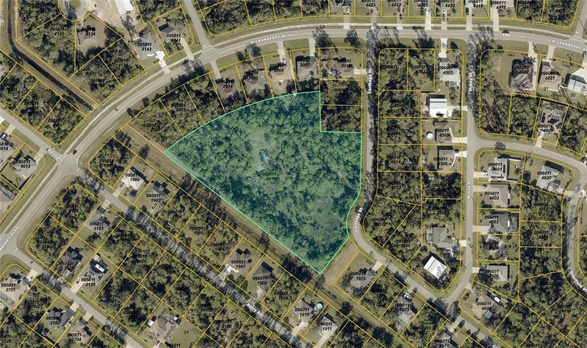 Over 4 acres of prime vacant land zoned CT (Corridor - Beach Acreage for sale in North Port, Florida on Beachhouse.com