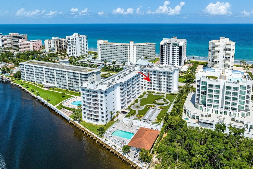 Experience breathtaking Intracoastal views from this beautifully - Beach Condo for sale in Highland Beach, Florida on Beachhouse.com