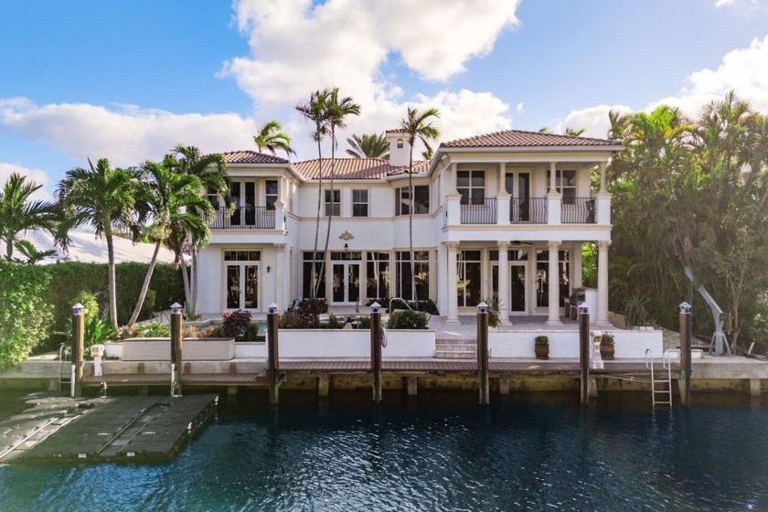 Stunning waterfront 6BD 5.5BA situated along a serene canal off - Beach Home for sale in Boca Raton, Florida on Beachhouse.com