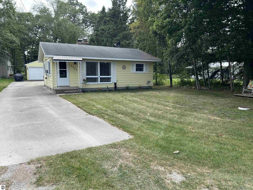 Nestled on serene Price Street, this charming cottage boasts a - Beach Home for sale in East Tawas, Michigan on Beachhouse.com