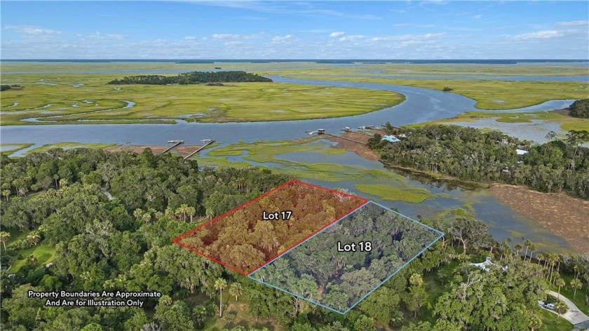 1.2 acre marsh front lot located on Seabreeze Island in Central - Beach Lot for sale in Darien, Georgia on Beachhouse.com