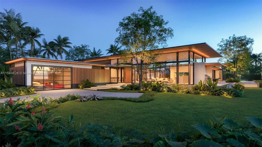 Envision an exquisite, single-story contemporary masterpiece - Beach Home for sale in Miami Beach, Florida on Beachhouse.com