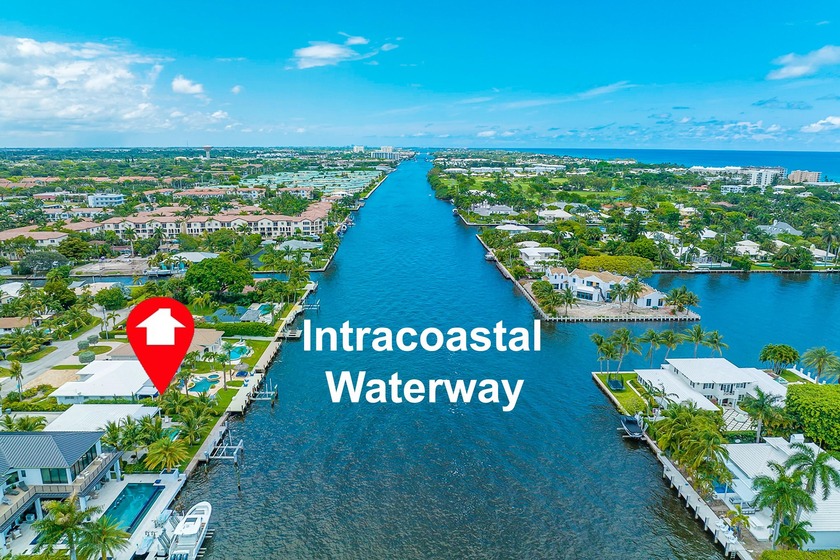 DIRECT INTRACOASTAL WATERFRONT PROPERTY. Enjoy the boating - Beach Home for sale in Delray Beach, Florida on Beachhouse.com