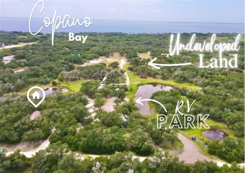 Unique Country-Coastal Property with RV Park and Cabin: Discover - Beach Home for sale in Rockport, Texas on Beachhouse.com