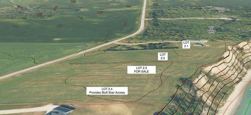 Awesome 3 acre bluff waterfront building lot on Lake Michigan - Beach Acreage for sale in Kewaunee, Wisconsin on Beachhouse.com