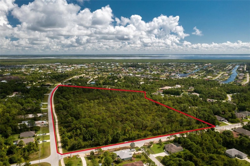 Prime 21+- acre Commercial General (CG) site with frontage on - Beach Acreage for sale in Port Charlotte, Florida on Beachhouse.com