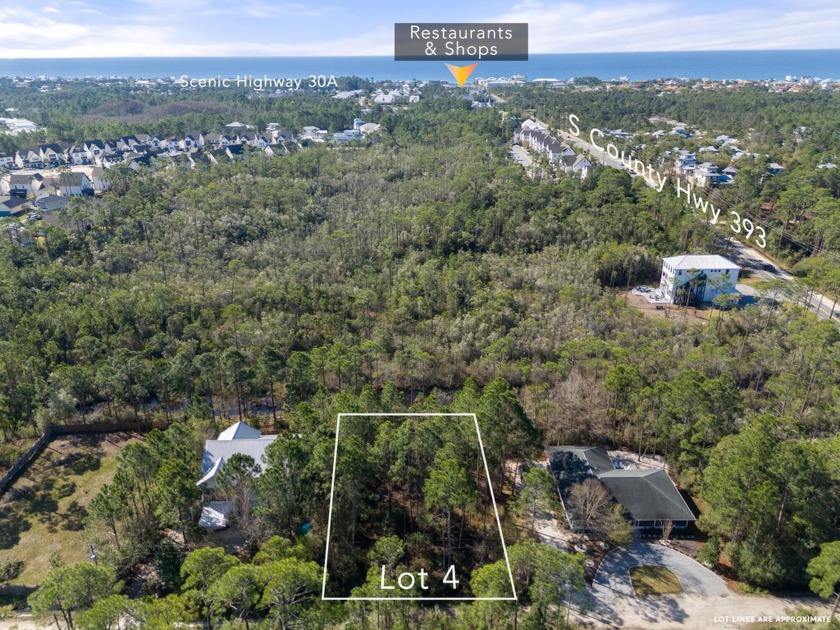 Prime development opportunity on this generous, level 1/3+ acre - Beach Lot for sale in Santa Rosa Beach, Florida on Beachhouse.com