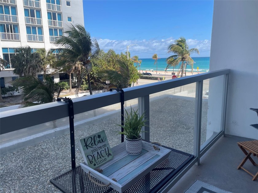 Oceanfront condo with great ocean views from balcony, living - Beach Condo for sale in Fort Lauderdale, Florida on Beachhouse.com