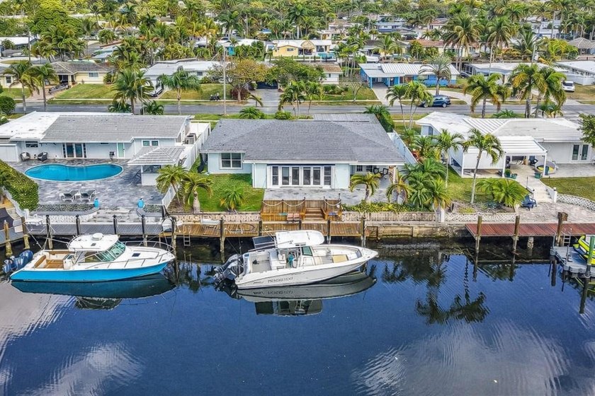 Three bedroom, two bathroom waterfront home in a prime Pompano - Beach Home for sale in Pompano Beach, Florida on Beachhouse.com