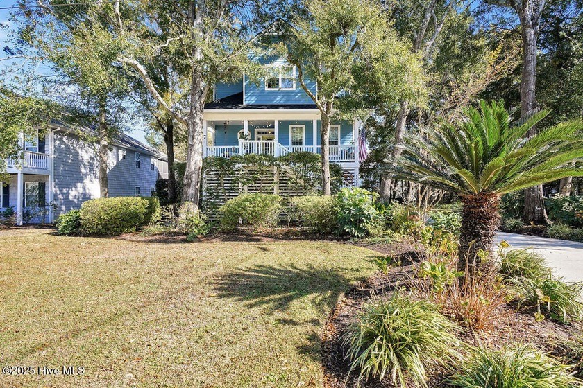 Welcome to a pristine Southern-style home that blends privacy - Beach Home for sale in Carolina Beach, North Carolina on Beachhouse.com