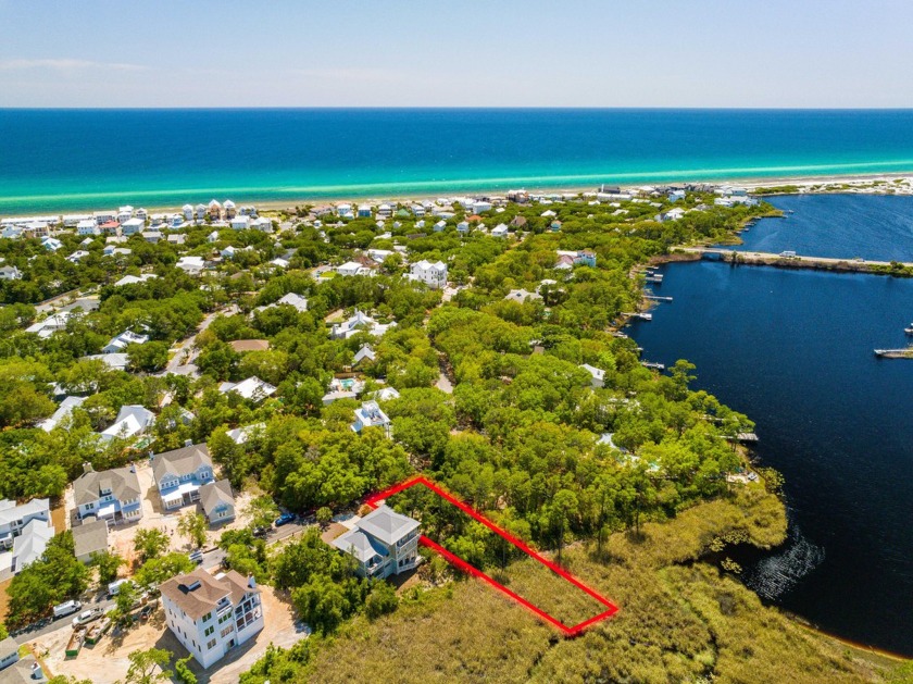 Outstanding homesite in the boutique neighborhood of Camp Creek - Beach Lot for sale in Inlet Beach, Florida on Beachhouse.com