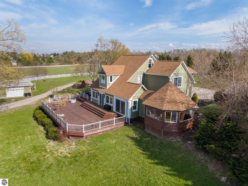 Welcome to your own private slice of paradise! Situated on 2.87 - Beach Home for sale in Petoskey, Michigan on Beachhouse.com