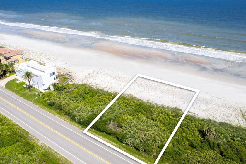 Exclusive Oceanfront Building Lot Featuring 100 Feet Of Stunning - Beach Lot for sale in St Augustine, Florida on Beachhouse.com