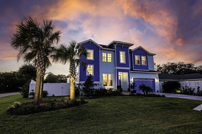 This Stunning Coastal Home Is Conveniently Situated On A Corner - Beach Home for sale in St Augustine, Florida on Beachhouse.com