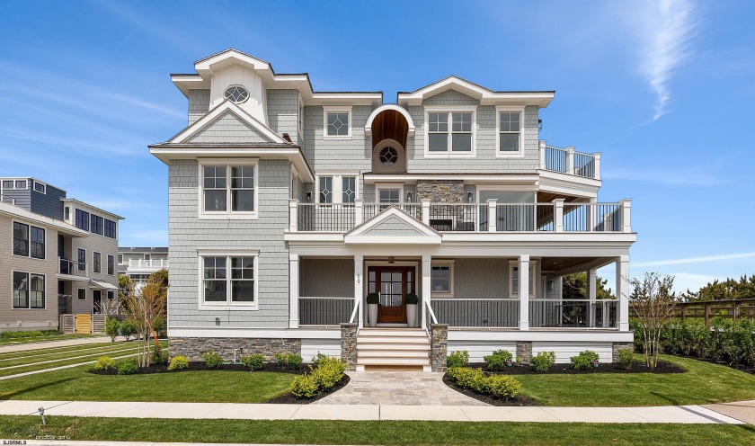 Beautiful New Oceanfront Home having 3,473 square feet to be - Beach Home for sale in Avalon, New Jersey on Beachhouse.com