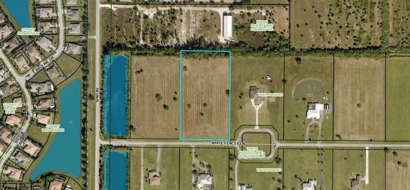 Perfect opportunity to build your dream home on this 5 -acre lot - Beach Lot for sale in Vero Beach, Florida on Beachhouse.com