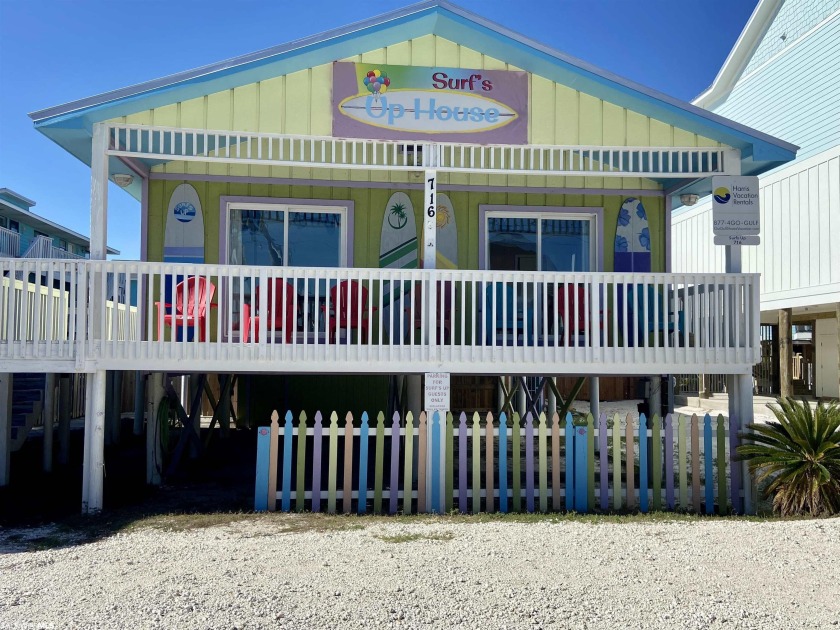 Discover the iconic Surfs Up House in Gulf Shores, Alabama! This - Beach Home for sale in Gulf Shores, Alabama on Beachhouse.com