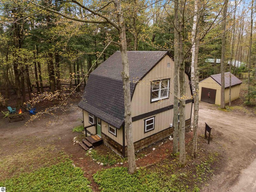 Enjoy the peace and quiet of life on the Betsie River from this - Beach Home for sale in Frankfort, Michigan on Beachhouse.com