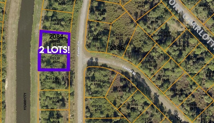 2 future building lots side by side in an upcoming area of North - Beach Lot for sale in North Port, Florida on Beachhouse.com