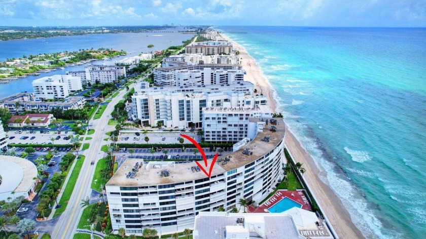 Discover this fabulous oceanfront penthouse unit featuring two - Beach Condo for sale in South Palm Beach, Florida on Beachhouse.com