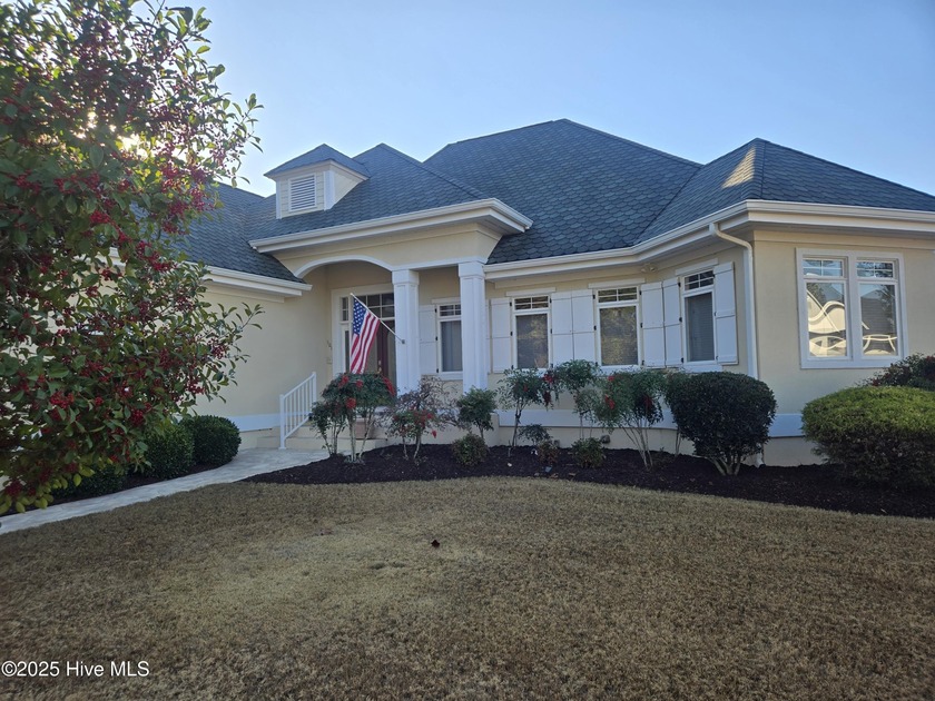 This elegant ranch-style residence offers panoramic views of - Beach Home for sale in Ocean Isle Beach, North Carolina on Beachhouse.com