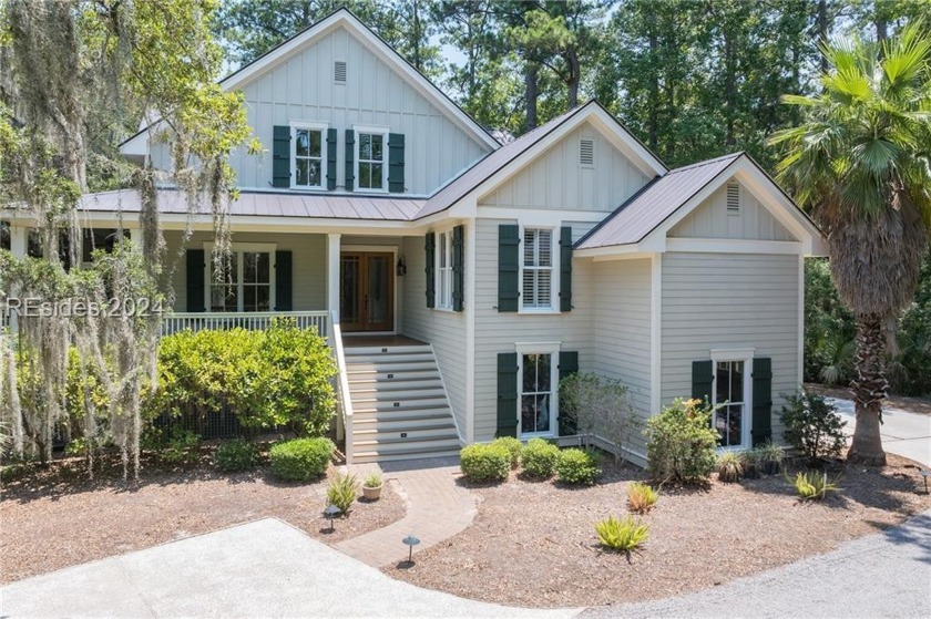 This quintessential Lowcountry Architectural Style Home, with - Beach Home for sale in Okatie, South Carolina on Beachhouse.com