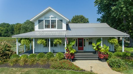 Experience unparalleled tranquility and luxury in this stunning - Beach Home for sale in South Haven, Michigan on Beachhouse.com